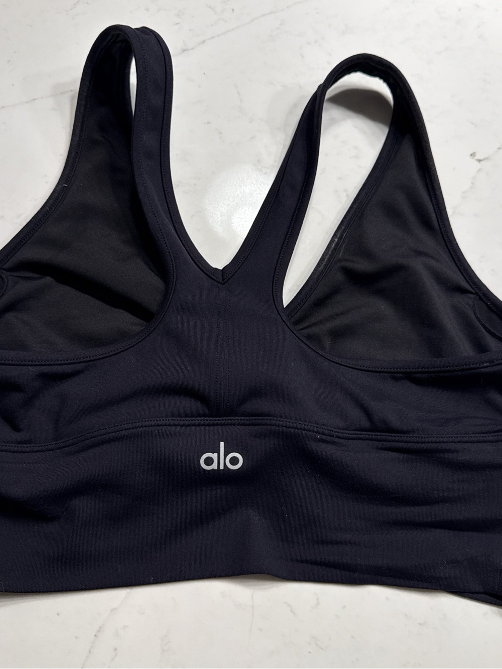 ALO Yoga Black Wild Thing bra - Picture 2 of 3